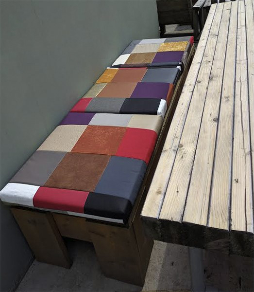 patch stof kussens