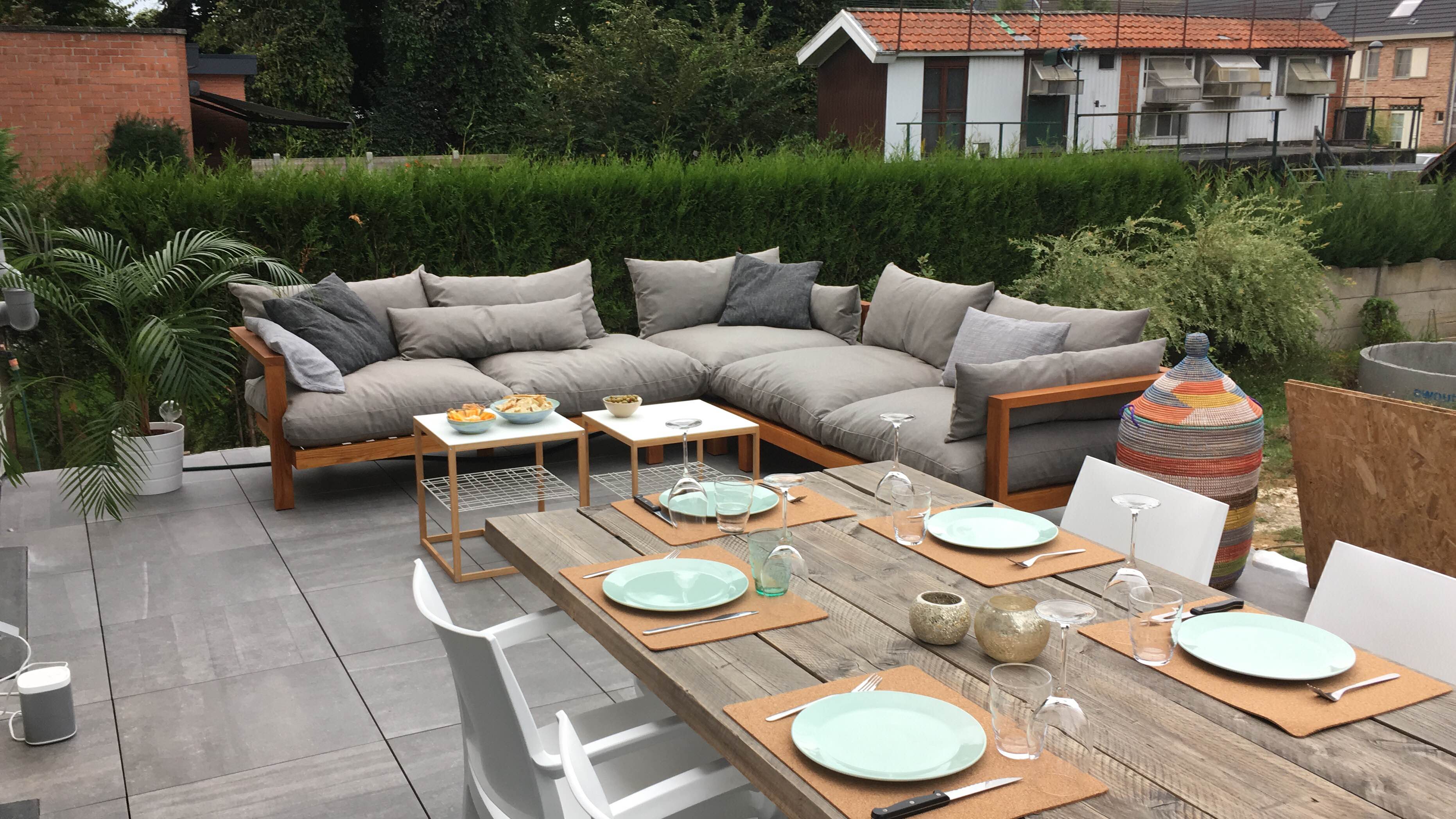 plofkussens loungebank