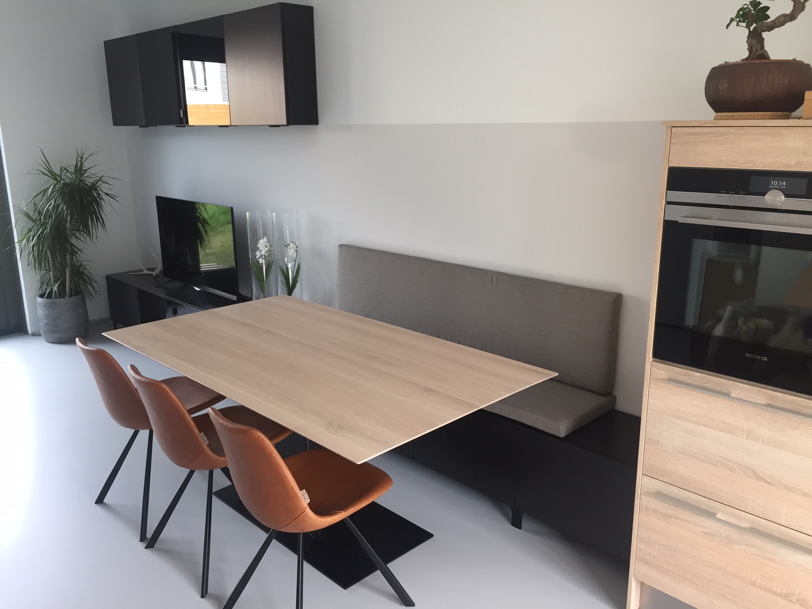 eettafelbank kussens