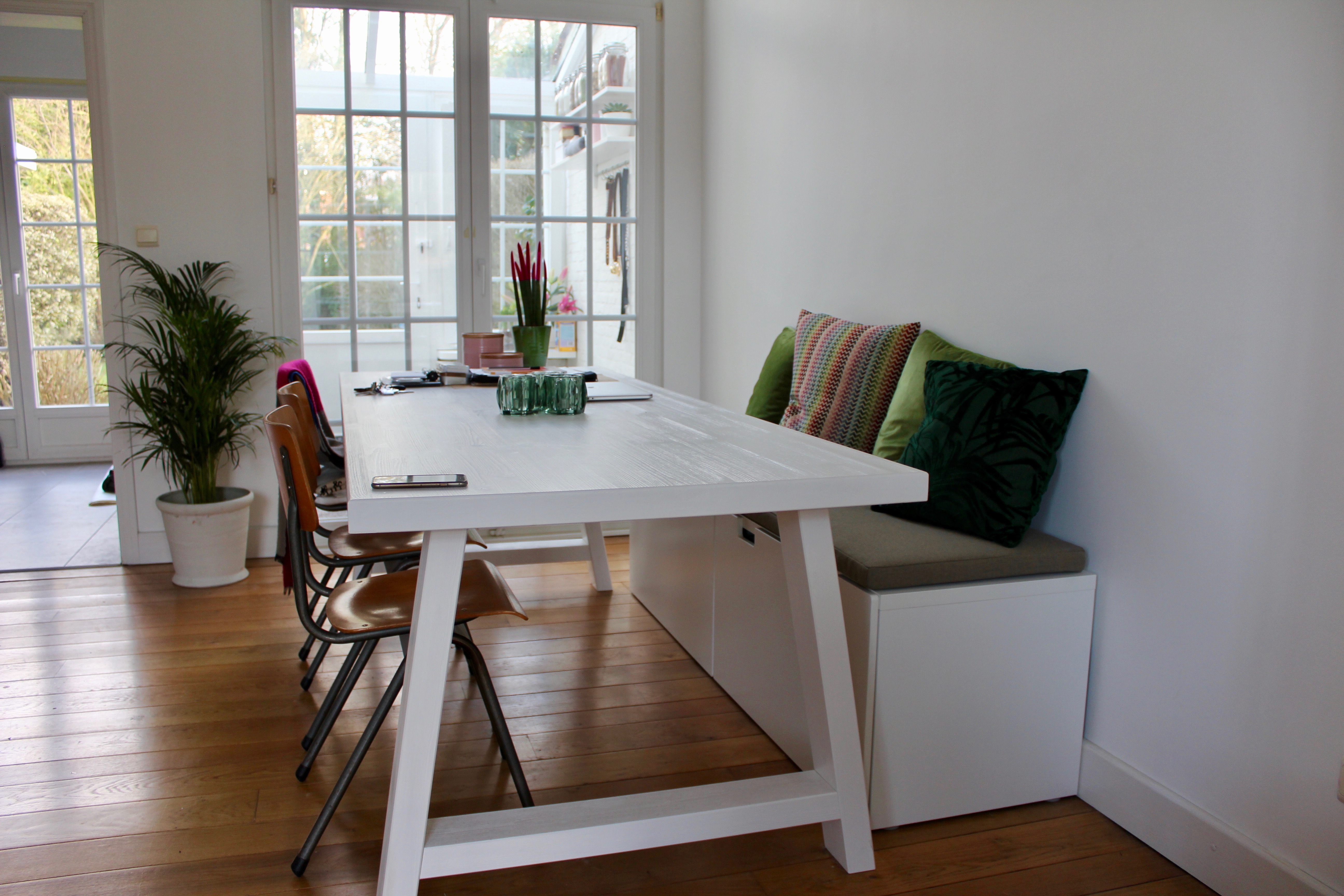kussen eettafel