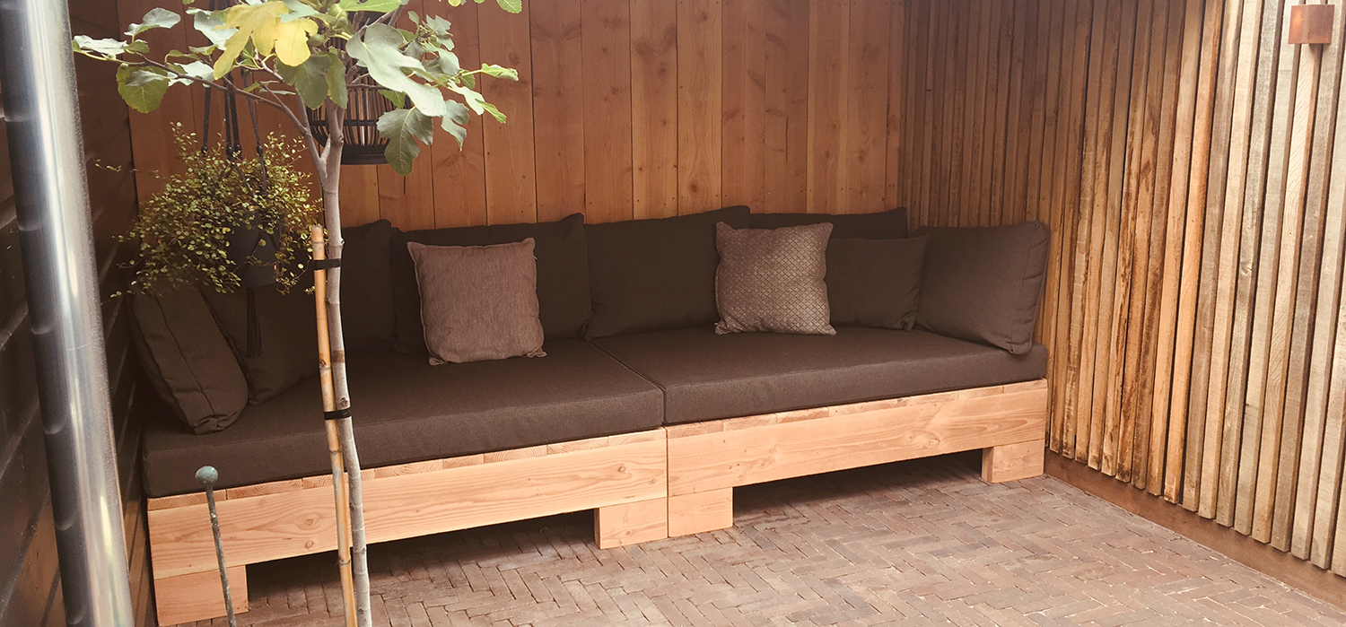 tuinbank kussens