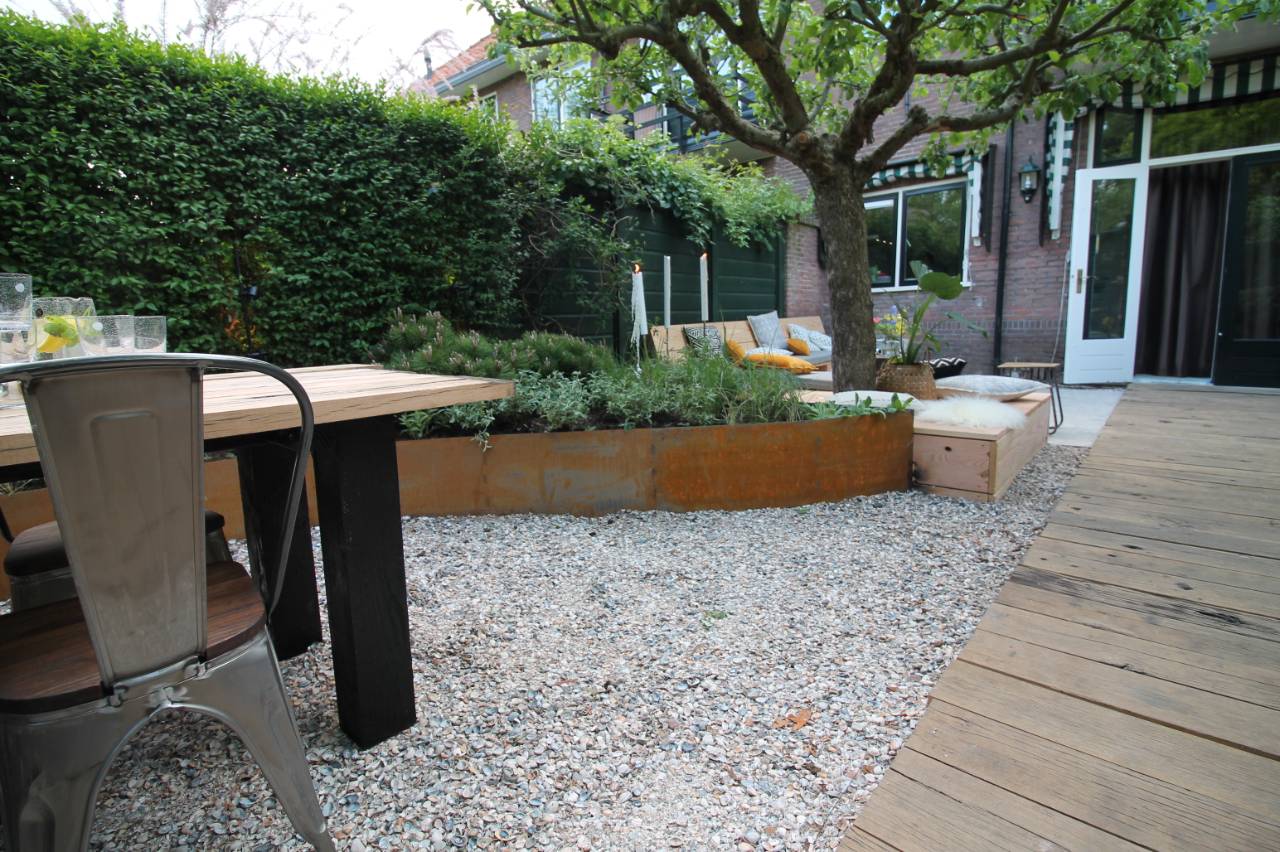 loungebank kussens op maat