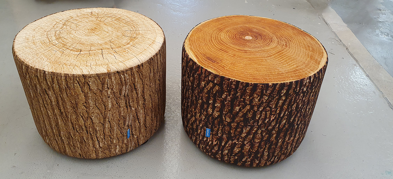 boomstam poefjes print