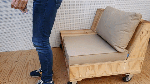lounge buiten