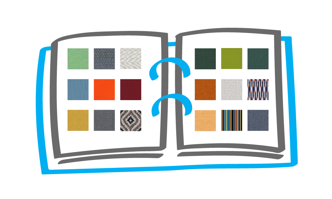 kleuren matraskussens