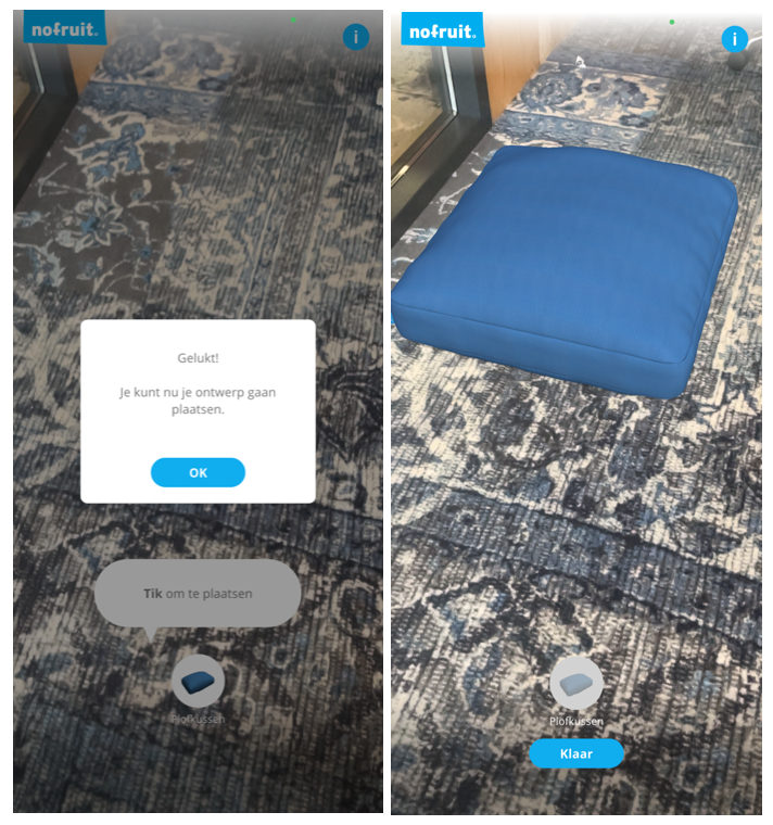 Spelen met nofruit AR-App