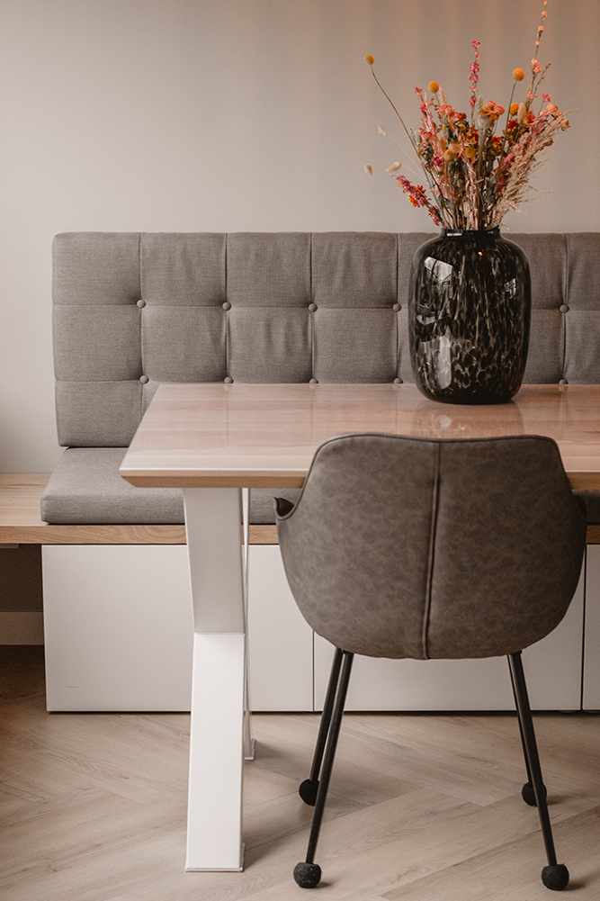 Sunbrella Natte Carbon Beige