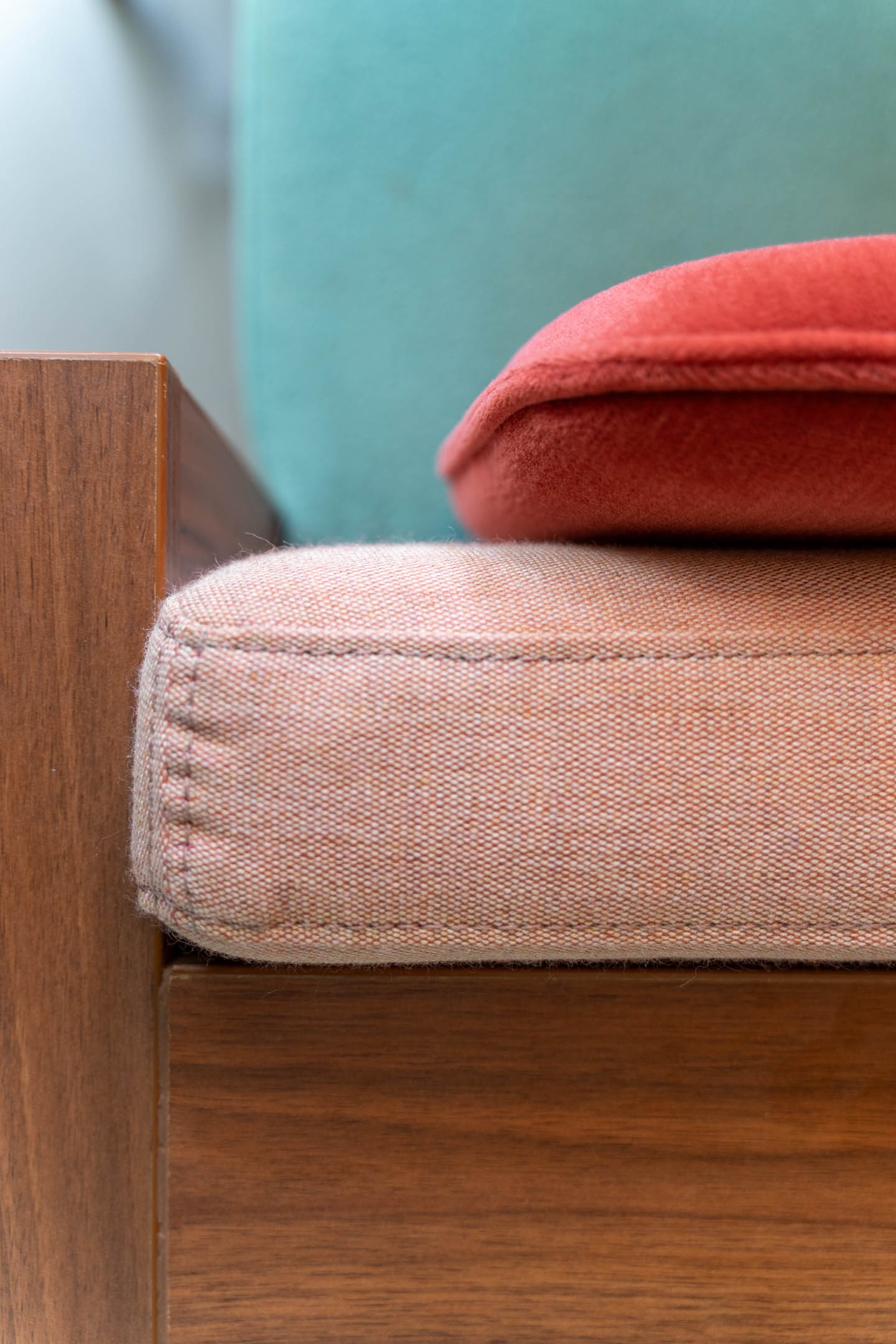 kvadrat kussens