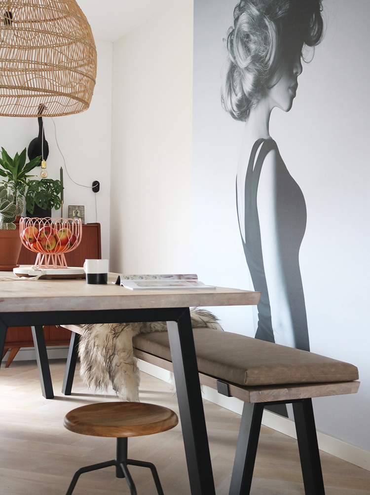 Flame Kunstleer Dakota Light Grey